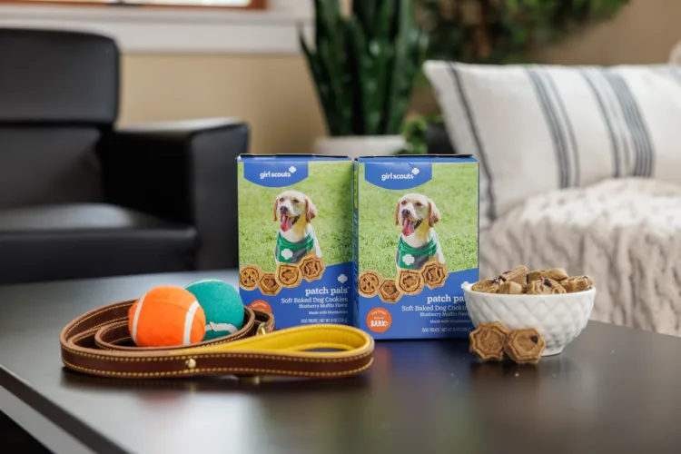 Girl Scouts' first cookies for dogs will go on sale in January